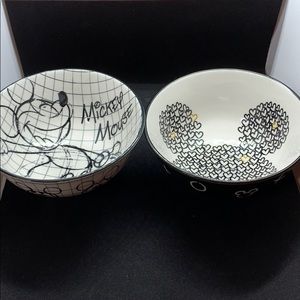 Disney Mickey Mouse Tidbit Bowls set of 2